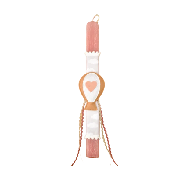 Λαμπάδα με κρεμαστό τελάρο πατίνι