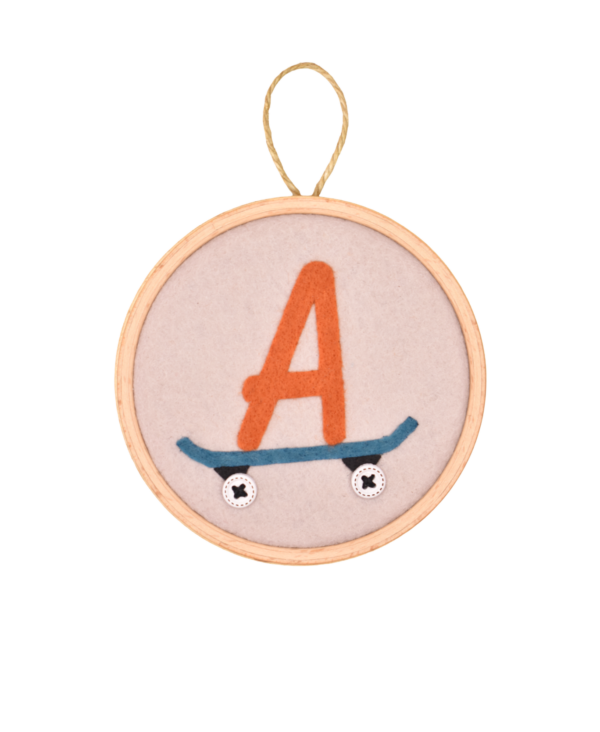 Λαμπάδα με κρεμαστό τελάρο πατίνι