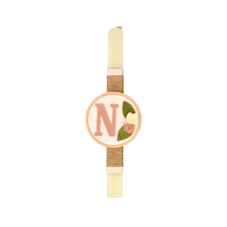 Λαμπάδα με κρεμαστό τελάρο πατίνι