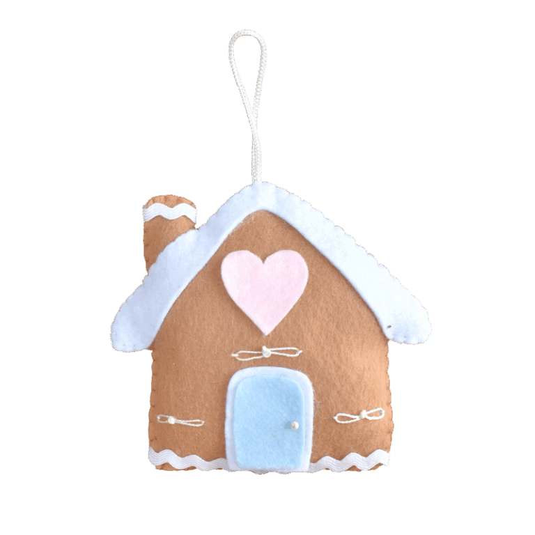 Χριστουγεννιάτικο στολίδι gingerbread σπιτάκι