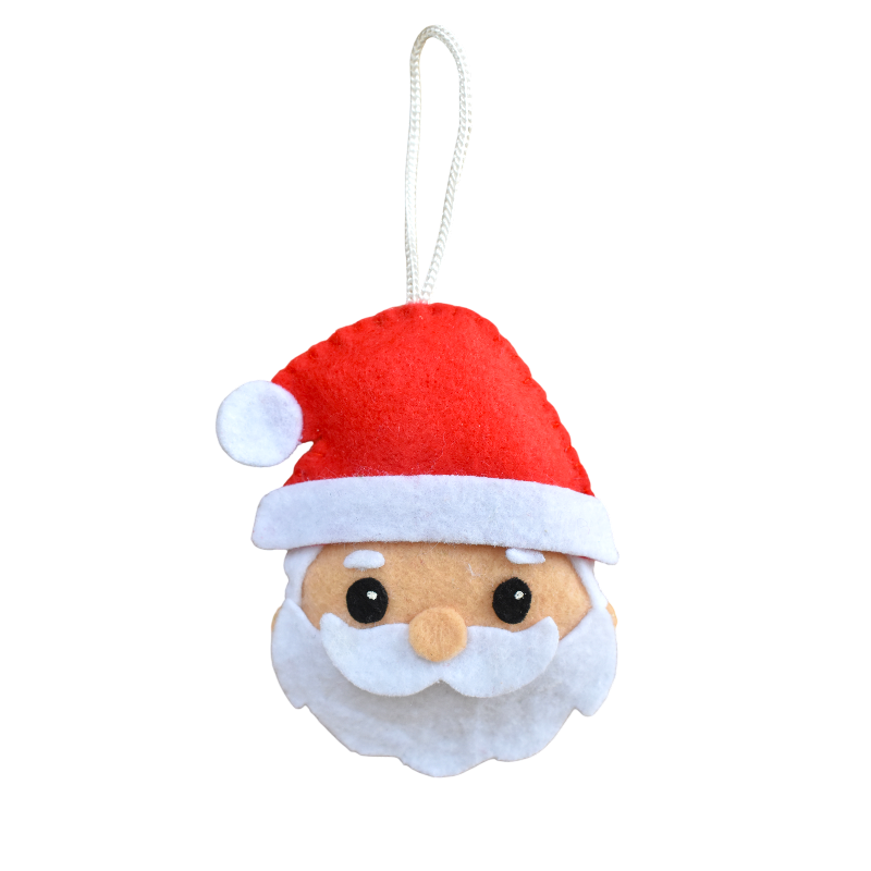 Σετ 4 χριστουγεννιάτικα στολίδια απο τσόχα Σετ 4 χριστουγεννιάτικα στολίδια απο τσόχα